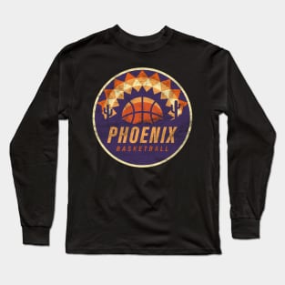 Cool Phoenix Suns Vintage Basketball logo Redesign Long Sleeve T-Shirt